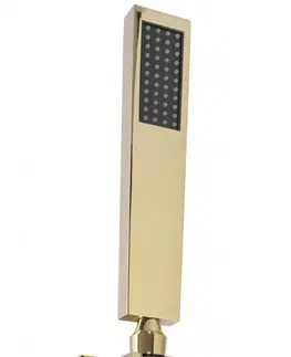 Sprchy a sprchové panely REA Podomítkový sprchový set Fenix zlatý REA-P8401