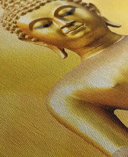Obrazy Feng Shui Obraz zlatá socha Budhy