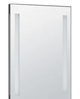 Koupelnová zrcadla AQUALINE Zrcadlo s LED osvětlením 60x80cm, kolébkový vypínač ATH6