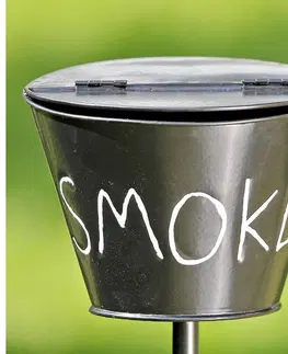 Popelníky DekorStyle Zahradní popelník Smoke 98 cm