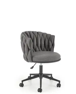 Kancelářské židle HALMAR Kancelářské křeslo TALON šedé