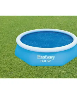Bazény Bestway Solární plachta na kruhový bazén 244 cm