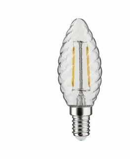 LED žárovky PAULMANN LED svíčka 2,6 W E14 čirá teplá bílá 287.06