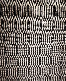 Koberce a koberečky Černobílý koberec Monica Ivory - 160*230 cm Colmore by Diga 220-18-125-160