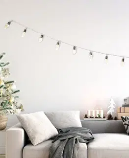 Vánoční řetězy a lamety DecoKing Dekorativní LED světelný řetěz RUFFI 210 cm
