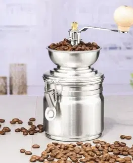 Nádobí a příbory Nerezový mlýnek na kávu