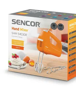 Mixéry Sencor SHM 5403OR ruční mixér, oranžová