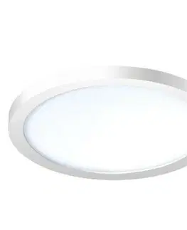 Bodovky do podhledu na 230V LED Stropní zápustné bodové svítidlo AZzardo Slim 15 Round 3000K IP44 white AZ2839 12W 1000lm 3000K IP44 14,5cm kulaté bílé