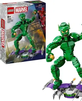 Hračky LEGO LEGO - Marvel 76284 Sestavitelná figurka: Zelený Goblin