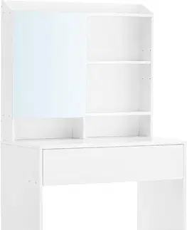 Toaletní stolky SONGMICS Kosmetický toaletní stolek Oazis bílý