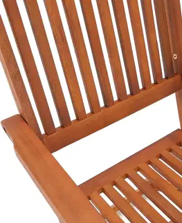 Zahradní křesla a židle Zahradní skládací židle 2ks Dekorhome
