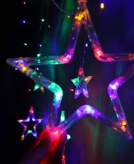 Vánoční řetězy a lamety Tutumi Dekorativní LED světelný řetěz AROD 005 - 200 cm vícebarevný
