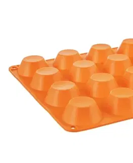 Pečicí formy Orion Forma silikon muffiny malé 20 oranžová 
