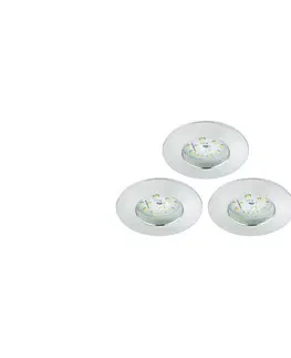 Svítidla Briloner Briloner 8316-039-SADA 3x LED Stmívatelné koupelnové svítidlo LED/5,5W/230V IP44 