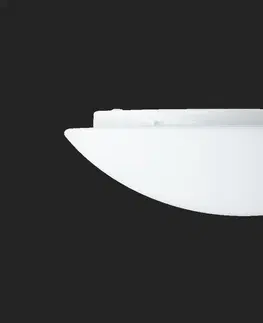 LED nástěnná svítidla OSMONT 68058 AURA 11 stropní/nástěnné skleněné svítidlo bílá IP44 3000 K 27W LED HF nouzové kombinované 3 h