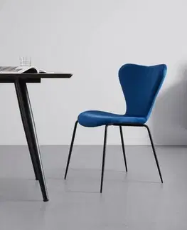 Židle do jídelny Jídelní Židle Alicia Tmavě Modrá