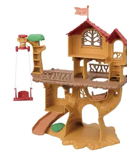 Dřevěné hračky Sylvanian families 5450 dobrodružný dům na stromě