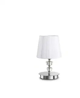Lampy na noční stolek Stolní lampa Ideal Lux Pegaso TL1 small ottone satinato 197753 E14 1x40W 30cm mosazná