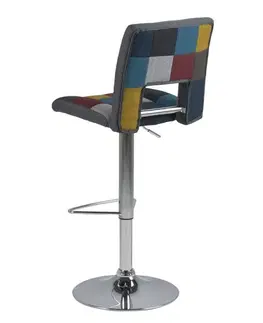 Barové židle Dkton Designová barová židle Nerine multi barevná