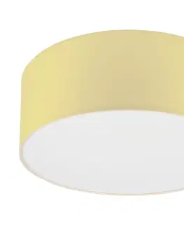 Svítidla  Stropní svítidlo SIRJA PASTEL 1xE27/60W/230V pr. 35 cm žlutá 