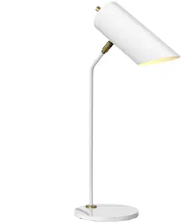 Lampy Elstead Elstead QUINTO-TL-WAB - Stolní lampa QUINTO 1xE27/8W/230V bílá 
