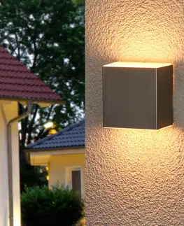 Venkovní nástěnná svítidla Philips Philips Macaw - nástěnné LED světlo nerez ocel