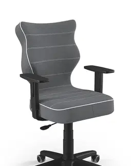 Kancelářské židle Entelo Kancelářská židle PETIT 6 | černá podnož Jasmine 33