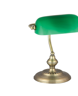 Lampy Rabalux Rabalux 4038 - Stolní lampa BANK 1xE27/60W/230V 