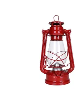 Zahradní lampy Brilagi Brilagi - Petrolejová lampa LANTERN 31 cm červená 