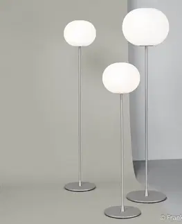 Stojací lampy FLOS FLOS Glo-Ball Floor 3 stojací lampa stříbrná matná