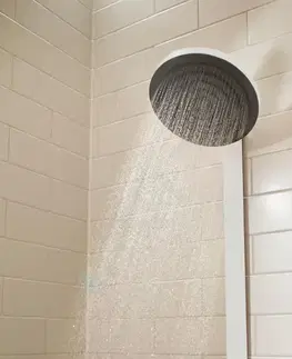 Sprchy a sprchové panely HANSGROHE Pulsify S Sprchový set s termostatem, průměr 26 cm, 3 proudy, matná bílá 24240700