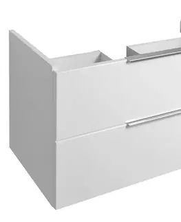 Koupelna Bruckner NEON umyvadlová skříňka 76,5x45x35 cm, bílá 500.115.0