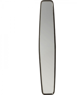 Nástěnná zrcadla KARE Design Zrcadlo Clip Black 177x32 cm