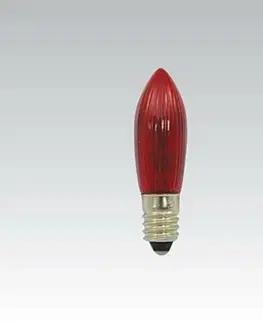 Náhradní žárovky NBB Žárovka vánoční E10 23V 3W červená 374010000