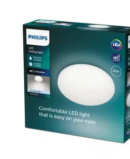 Nástěnná svítidla do koupelny LED Stropní svítidlo Philips Zarpy CL251 10W 1050lm bílé 4000K IP44