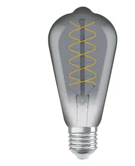 LED žárovky OSRAM LEDVANCE Vintage 1906 Edison 30 Filament DIM 7.8W 818 Smoke E27 4099854090981