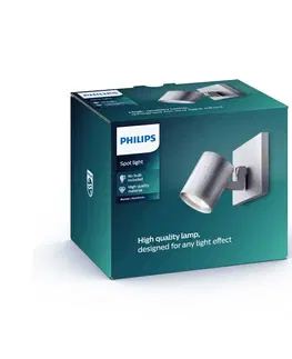 Bodová světla Philips Philips myLiving Runner nástěnný spot GU10 hliník
