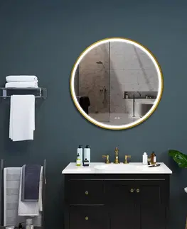 Koupelnová zrcadla REA Zrcadlo LED 90cm MMJ HOM-02504