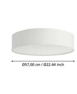 Inteligentní stropní svítidla EGLO connect EGLO connect Romao-Z LED stropní světlo Ø57cm bílá