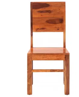 Židle Židle Amba s plným opěradlem z indického masivu palisandr / sheesham