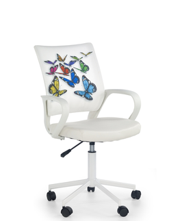 Kancelářské židle Dětská židle JERKIN MOTÝL, vícebarevná