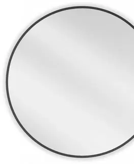 Koupelnová zrcadla MEXEN Loft zrcadlo 70 cm, černý rám 9850-070-070-000-70