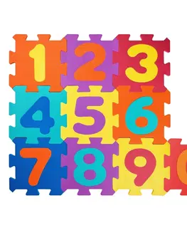 Hračky Plastica Pěnové puzzle Čísla, 26 dílů