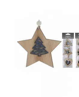 Vánoční dekorace Dekorace závěsná 3dílná různé druhy