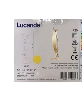Lampy Lucande Lucande - Stmívatelná LED stolní lampa MARIJA LED/10W/230V 