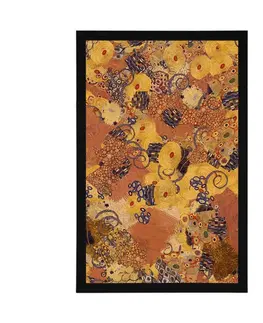 Abstraktní a vzorované Plakát abstrakce inspirovaná G. Klimtem