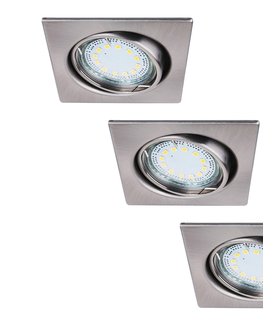 LED osvětlení Rabalux Rabalux 1057 - SADA 3xLED Podhledové svítidlo LITE 1xGU10-LED/3W/230V 