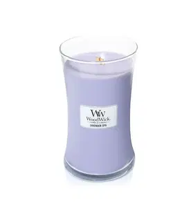 Svíčky Vonná svíčka WoodWick velká - Lavender Spa
