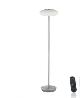 Chytré osvětlení PAUL NEUHAUS Q ETIENNE LED stojací svítidlo Smart Home stříbrná stmívatelné CCT ZigBee 2700-5000K PN 271-55