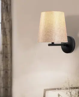 Svítidla Opviq Nástěnná lampa Profil V krémová